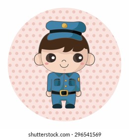policeman theme elements