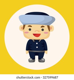 policeman theme elements