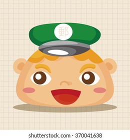 policeman theme elements