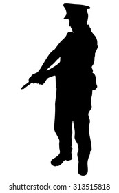 policeman in uniform 