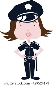 Policeman in uniform