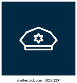 Policeman vector icon