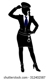 policewoman standing