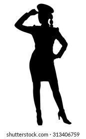 policewoman standing