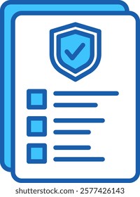 Policies Icon Element For Design
