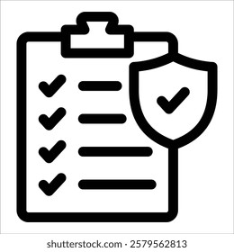 Policies Icon Element For Design