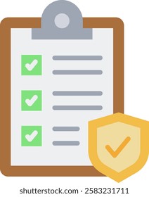 Policies Icon Element For Design