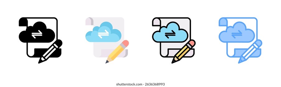 Policies Icon Element For Design And Vector