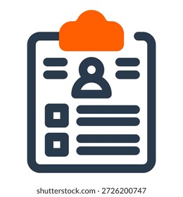 Ícone Vetor do Manual de Políticas para HRMS