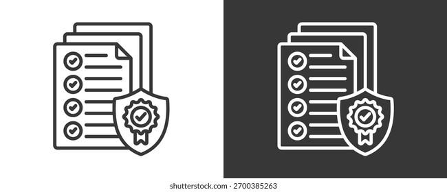 Conjunto De Iconos De Política Colección De Vector Aislado En Blanco Y Negro
