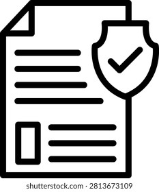 Policy Making Vector Design Icon Style