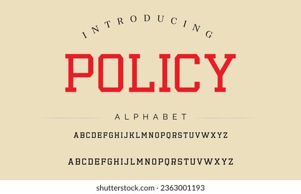 Policy Sport Modern Italic Alphabet Gold Font. Typography 3D urban style silver and golden fonts for technology, digital, movie logo design. vector illustration