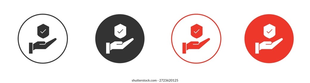Ícone de detentor de política. design de vetor da Web