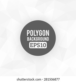 Poligon background. The main elements of lines and triangles.