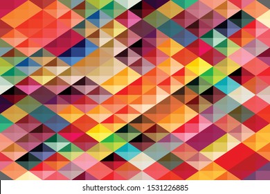 Poligonal pattern abstract for background