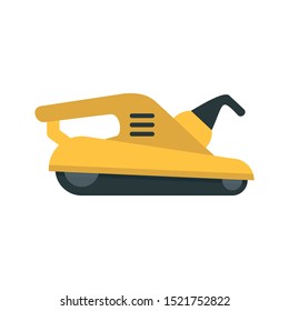 Polish machine icon. Flat illustration of polish machine vector icon for web design