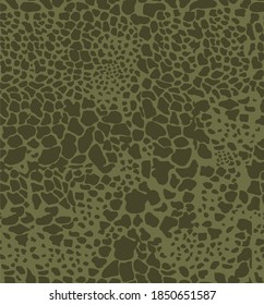 Polish military camouflage called "cougar" - Polish "puma" (years 1989–1993) seamless vector