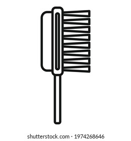 Polish nail cleaner icon. Outline polish nail cleaner vector icon for web design isolated on white background