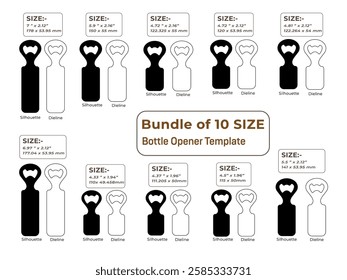 Polished Bar Bottle Opener Template