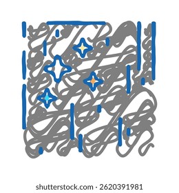 polished concrete doodle icon sketch vector. polished concrete sign. isolated symbol illustration