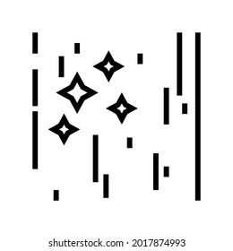 vector de icono de línea de hormigón pulido. señal de hormigón pulido. símbolo de contorno aislado ilustración negra