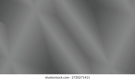 Uma superfície metálica polida com gradientes cinzas suaves e realces angulares sutis cria um plano de fundo abstrato moderno e elegante, ideal para projetos digitais sofisticados e