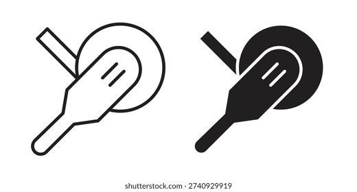 Polisher icons set in multiple style collection