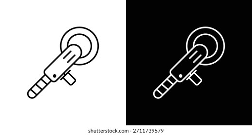 Símbolo de Vector de iconos de pulidor con líneas de trazo editables para Diseños web