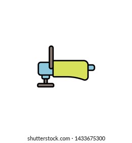 Polisher vector icon sign symbol