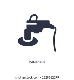 polishers icon. Simple element illustration from construction concept. polishers editable symbol design on white background. Can be use for web and mobile.