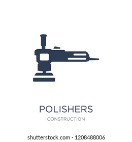 Polishers icon. Trendy flat vector Polishers icon on white background from Construction collection, vector illustration can be use for web and mobile, eps10