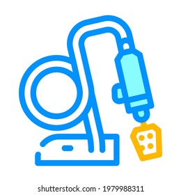 polishing gadget color icon vector. polishing gadget sign. isolated symbol illustration