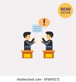Political Debates Icon