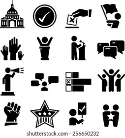 Political and election icons