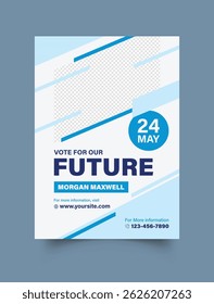 Political Election Poster Design Template 