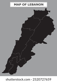 Political map. Political map of country with capital, province or state capital, major cities and town.
