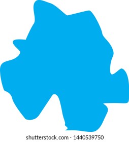 political map of northern ireland country