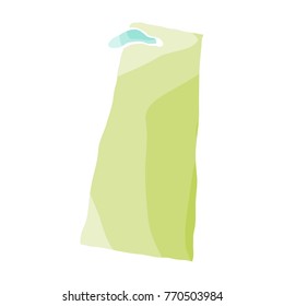 Political map of the province of Saskatchewan, Vector illustration
