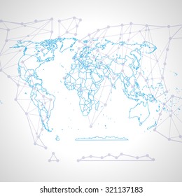political map of the world 
