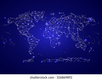 political map of the world 