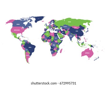 22,581 World map names Images, Stock Photos & Vectors | Shutterstock