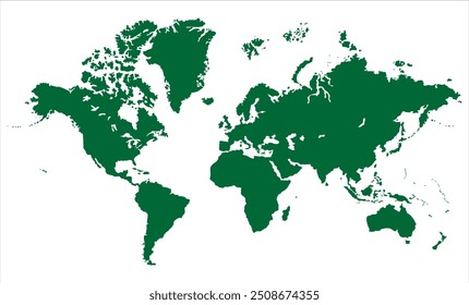 Political map of world-15, world map vector image, modern world map, Illustration, eps 10, worldwide, all continents, all contries, world wide project,
