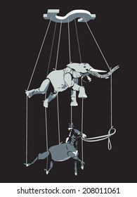 Political puppet