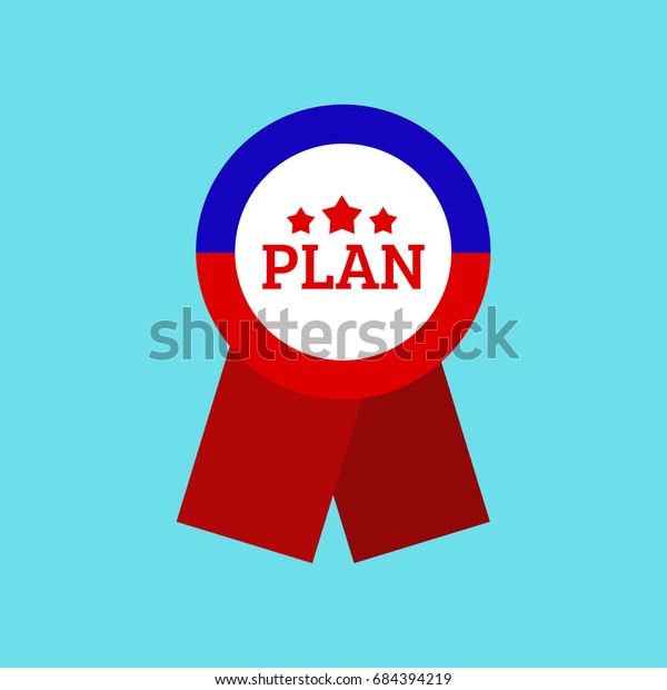 Political Ribbon Vector Illustration Plan Stock Vector (Royalty Free ...