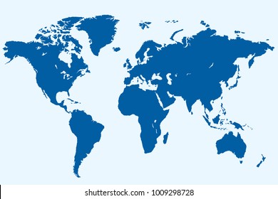 Political world map