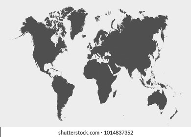 Political world map