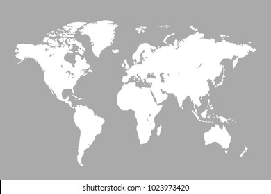 Political world map