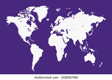 Political world map