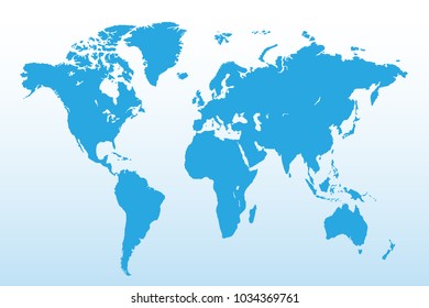 Political world map