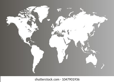 Political world map